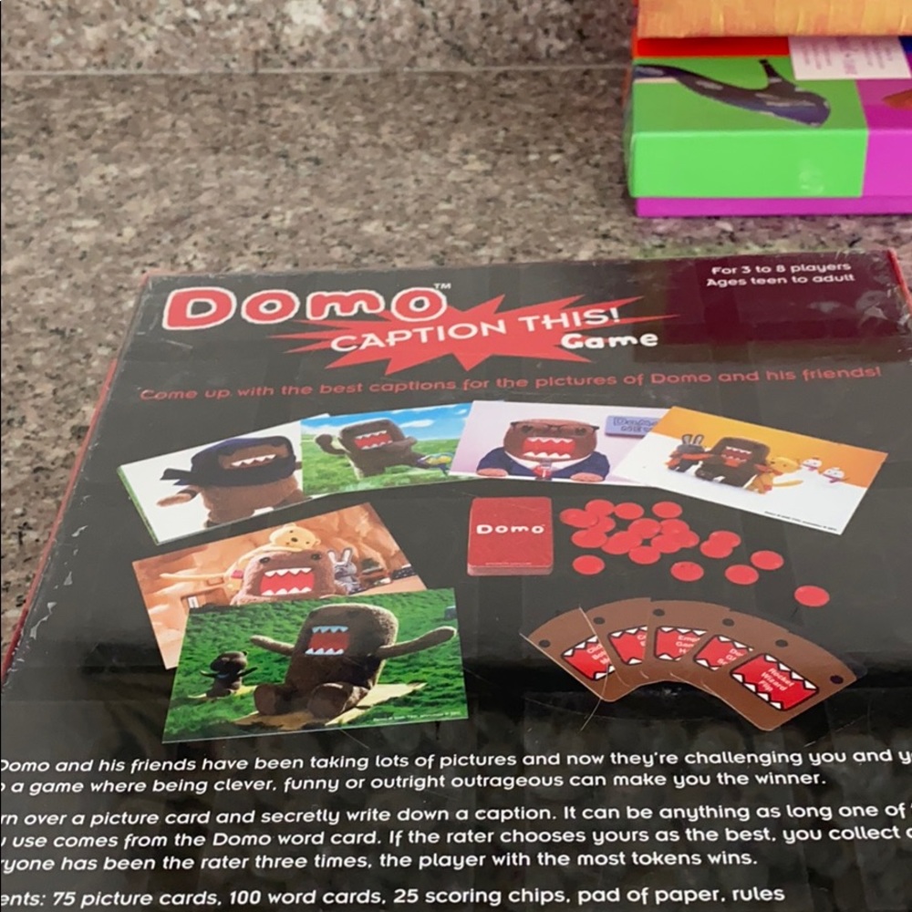 Domo caption this game teen and up new sealed - Picture 7 of 8